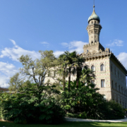 luxury hotel & 2-star Michelin restaurant Villa Crespi Lake Orta, Italy